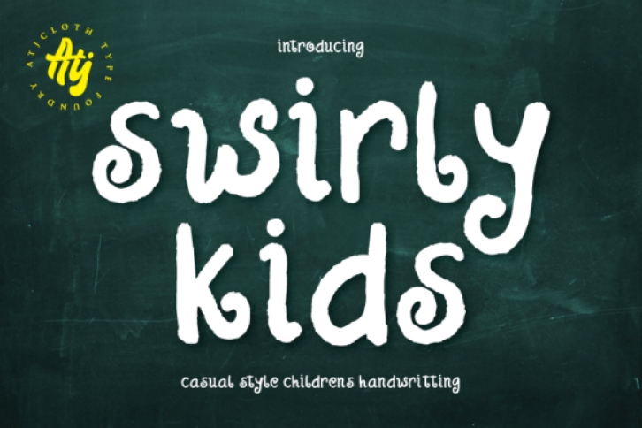 Swirly Kids Font Download
