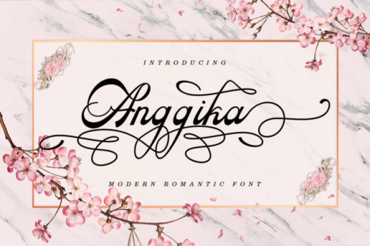 Anggika Font Download