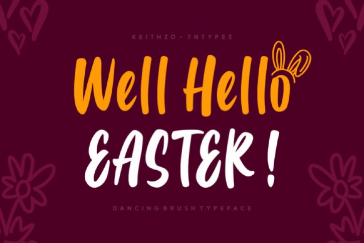 Well Hello Easter Font Download