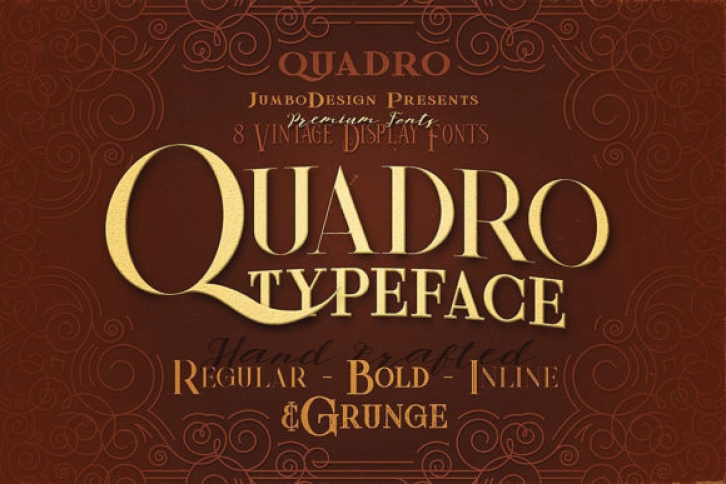 Quadro Family Font Download