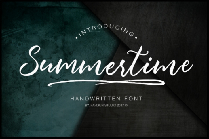 Summertime Script Font Download