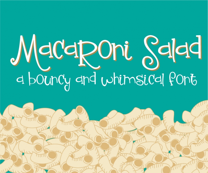 Macaroni Salad Font Download