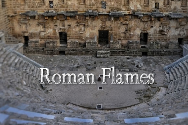 Roman Flames Font Download
