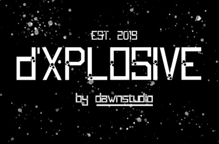 D'XPLOSIVE Font Download