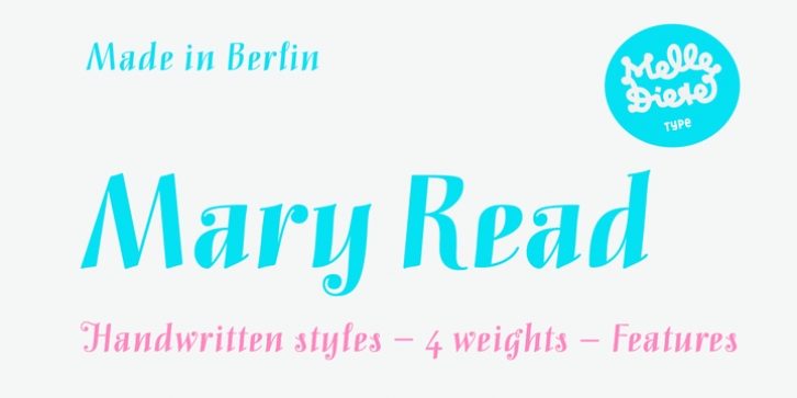 Mary Read Font Download