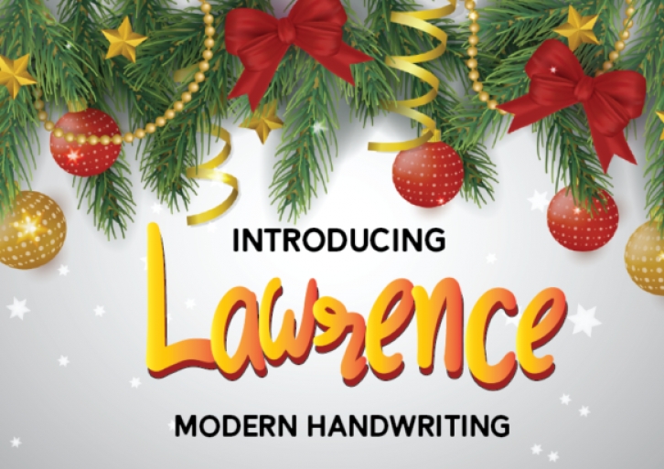 Lawrence Font Download