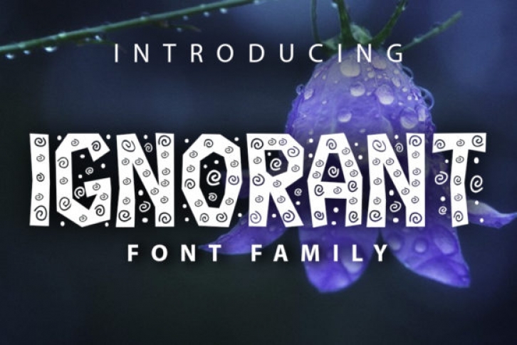 Ignorant Font Download