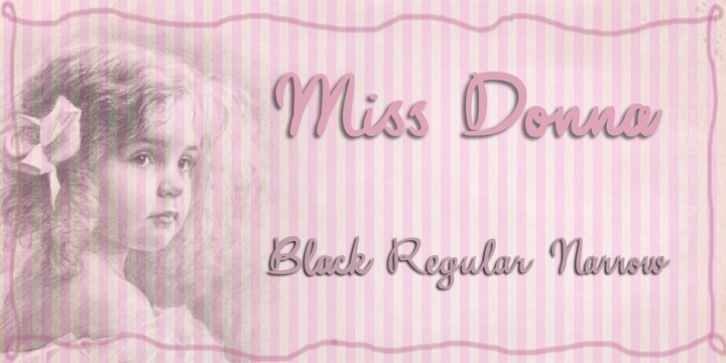 Miss Donna Font Download