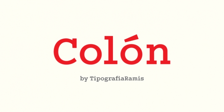 Colon Font Download