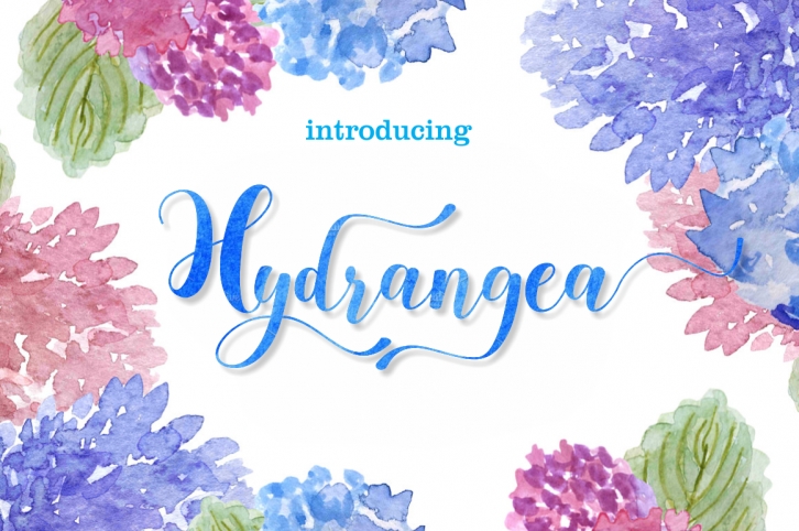 Hydrangea Font Download