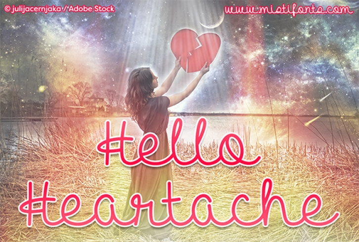 Hello Heartache Font Download
