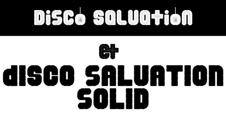 Disco Salvation Font Download