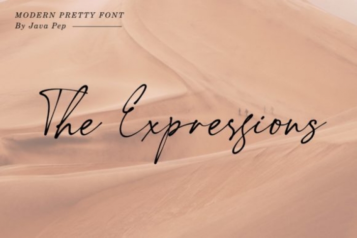 The Expressions Font Download