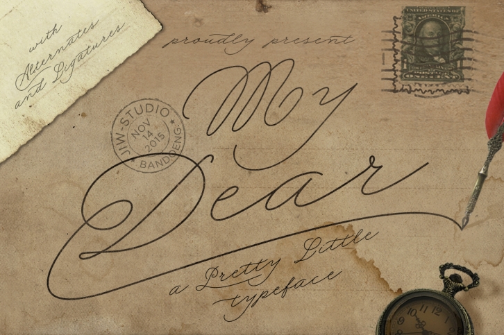My Dear Font Download