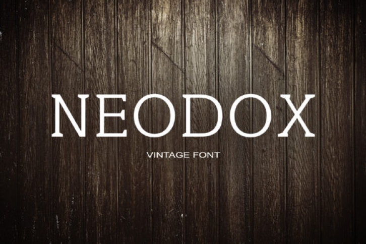 Neodox Font Download