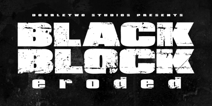 XXII BLACK-BLOCK Font Download