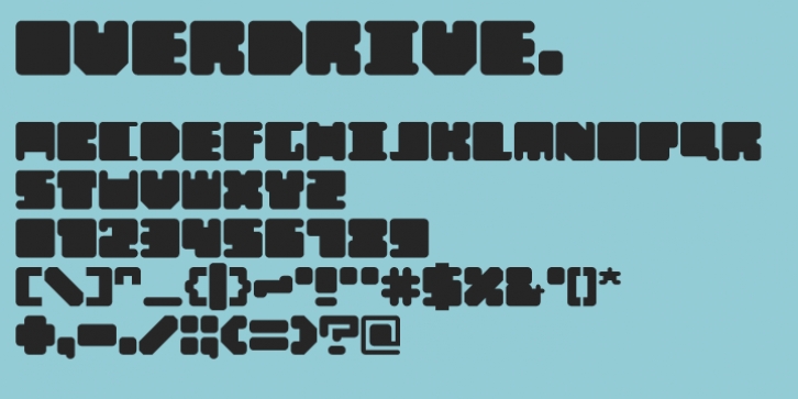Overdrive Font Download
