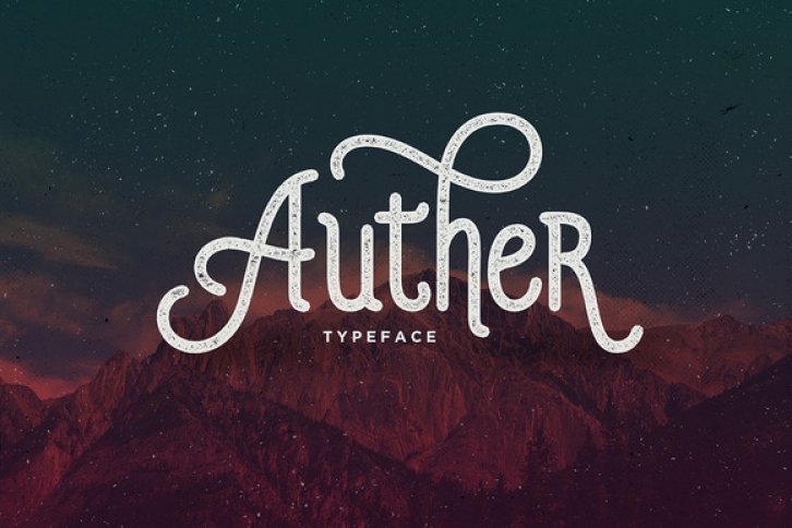Auther Font Download