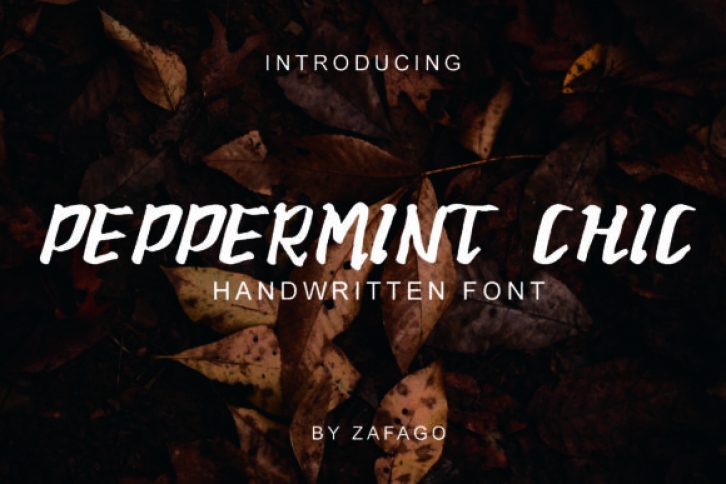 Peppermint Chic Font Download