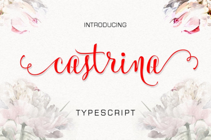 Castrina Typescript Font Download