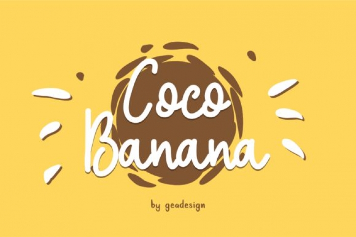 Coco Banana Font Download