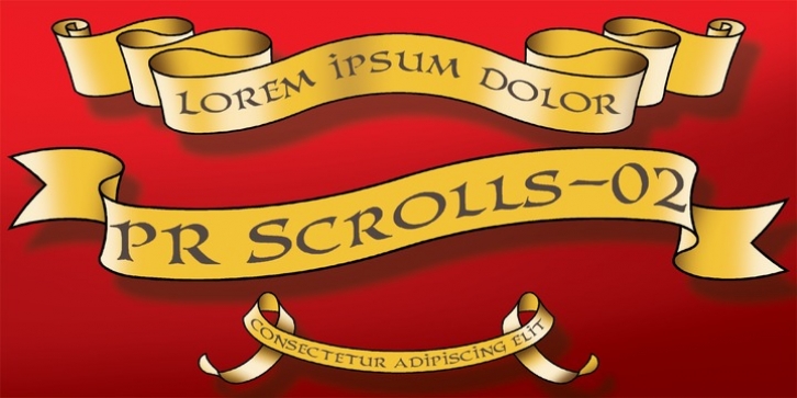 PR Scrolls 02 Font Download