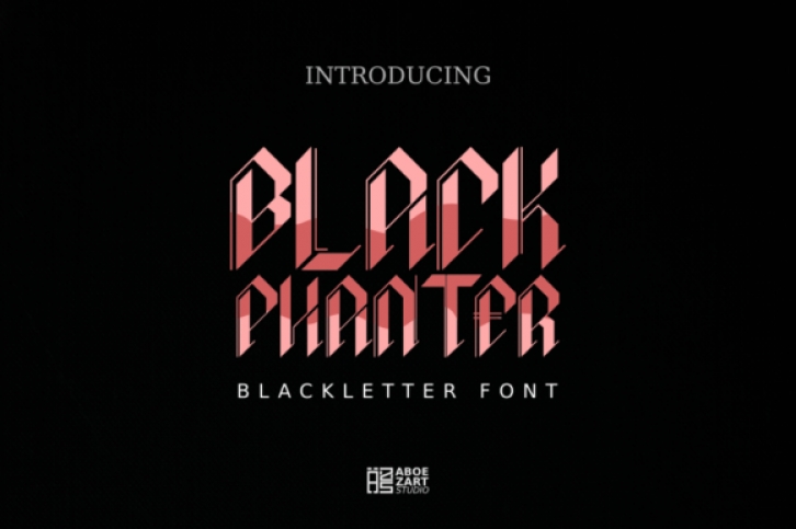Black Phanter Font Download