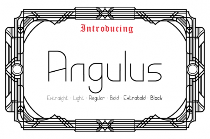 Angulus Font Download