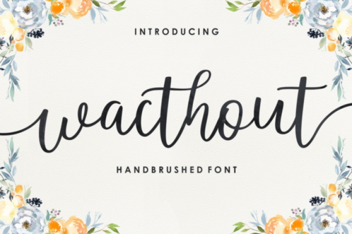 Wacthout Font Download