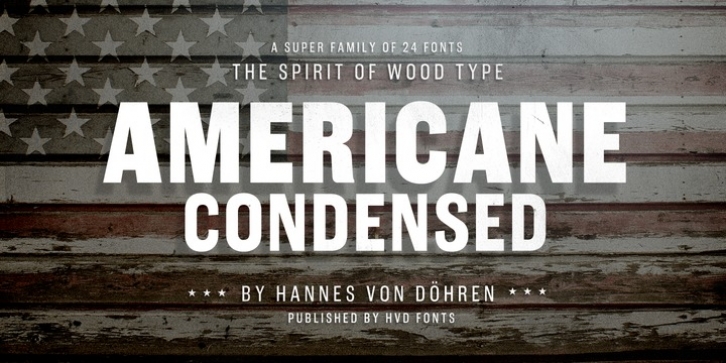 Americane Condensed Font Download