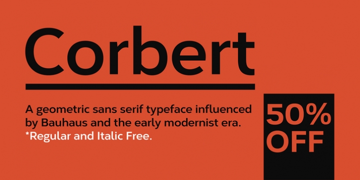 Corbert Font Download