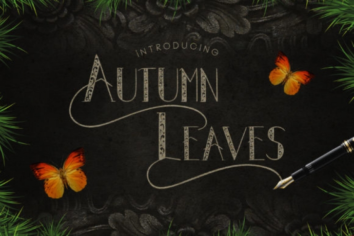 Autumn Leaves Font Download