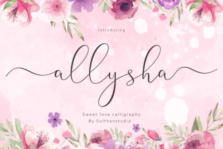 Allysha Font Download