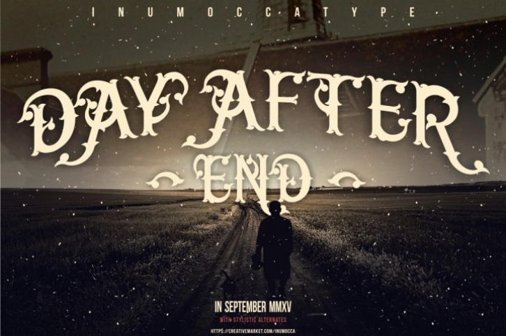 Day After End Font Download
