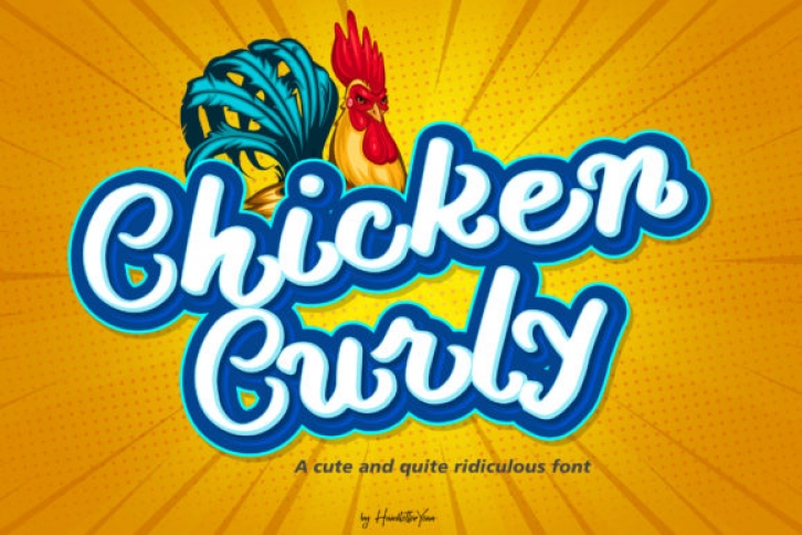 Chicken Curly Font Download