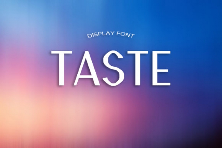 Taste Font Download