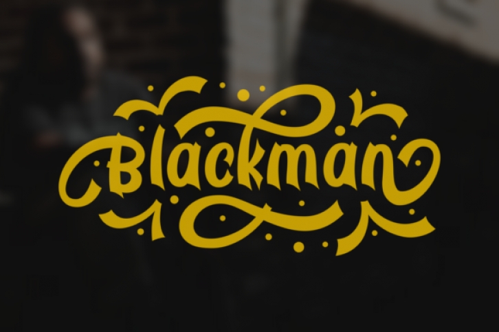 Blackman Font Download