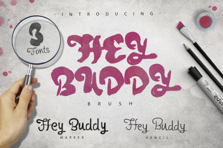 Hey Buddy Font Download