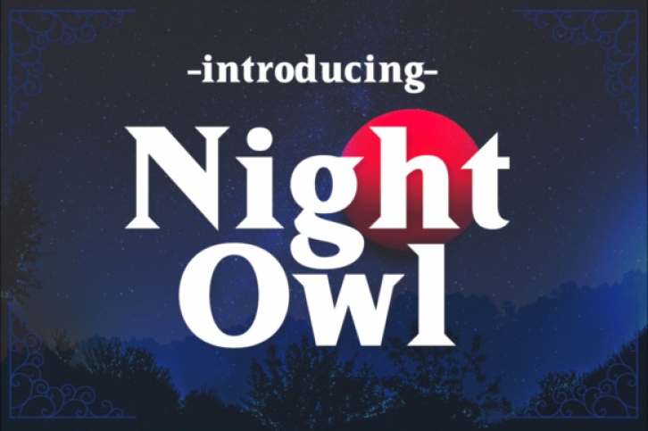 Night Owl Font Download