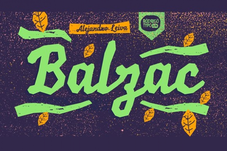 Balzac Font Download