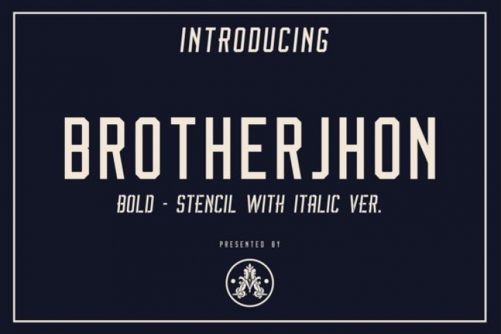 Brother Jhon Duo Font Download