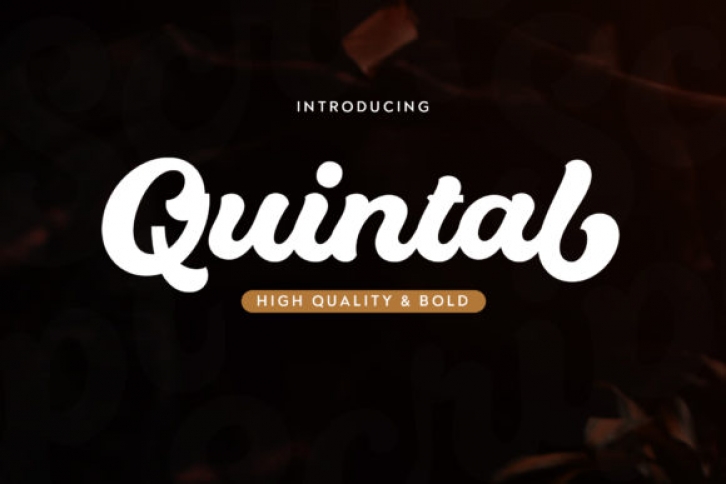 Quintal Script Font Download