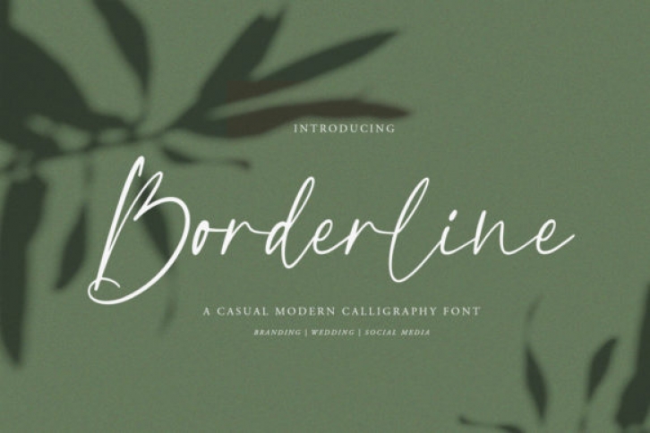 Borderline Font Download