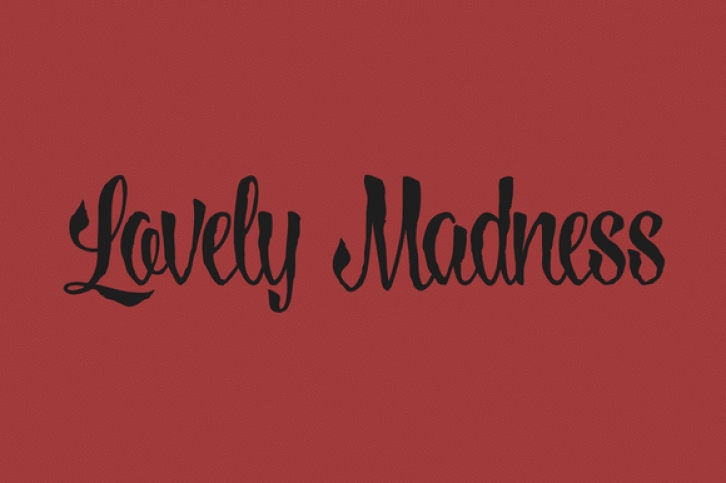 Lovely Madness Font Download