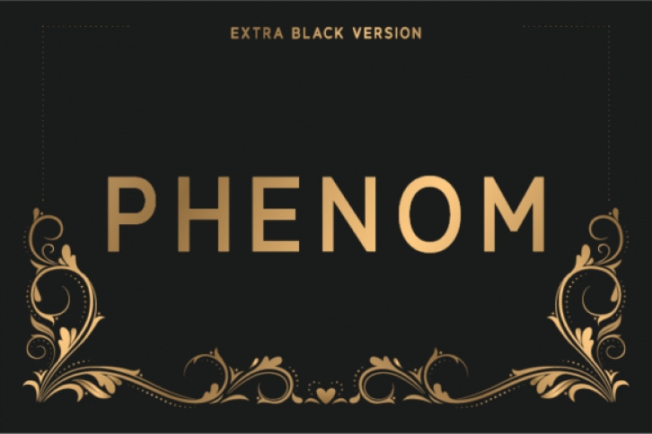 Phenom Extra Black Font Download