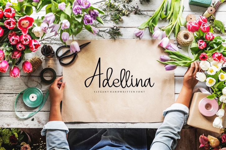 Adellina Font Download