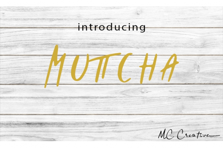 Muttcha Font Download