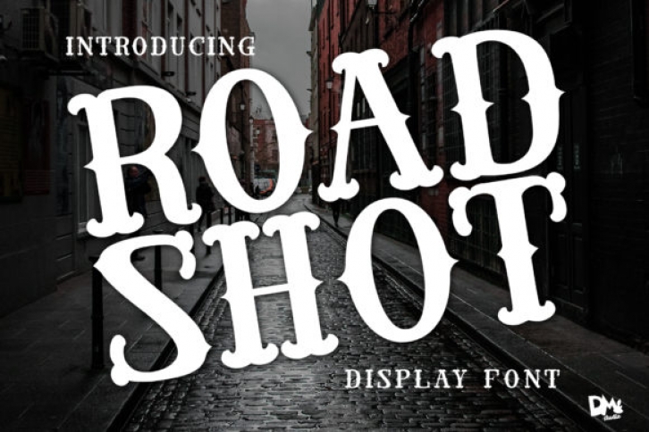 Road Shot Font Download