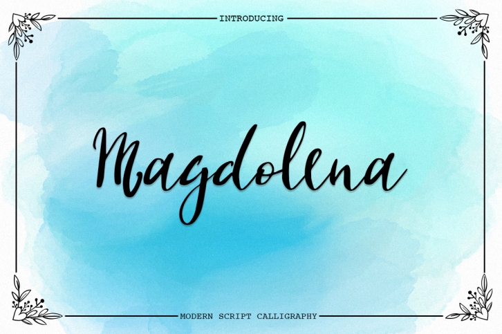 Magdolena Font Download