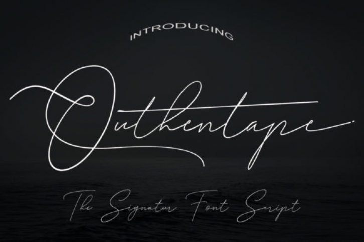 Outhentape Font Download